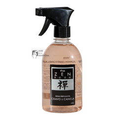 KIT ZEN ROM CRAVO E CANELA - 1 HOME SPRAY - 1 AROMATIZADOR - 1 SABONETE LIQUIDO - 1 AGUA PERFUMADA - SKU 1484 - Web das Essências