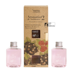 AROMATIZADOR DE AMBIENTE - LINHA AROMATIZA2 - AMORA COM JABUTICABA - 2 UNIDADES 250ml CADA - SKU 1217 - - comprar online