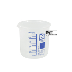 Becker Graduado plástico - 100ML - SKU 397