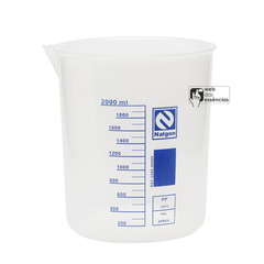 Becker Graduado - Plástico 2.000ml - SKU 1254