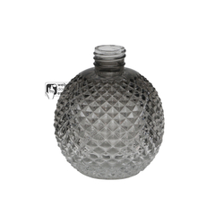 Vidro bola - bico de jaca degrade fume - 330ml R28 - SKU 1412 -