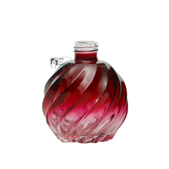 Vidro - Bola Torcido Marsala - 280ml - Rosca 28 - SKU 625 -