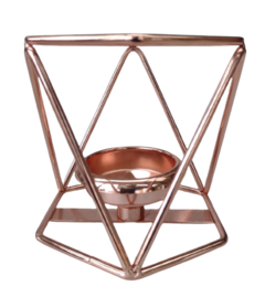Castiçal de Ferro - Rose - SKU 955