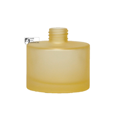 Vidro Cilíndrico - Amarelo fosco - 200ml Rosca 28 - SKU 1052 -