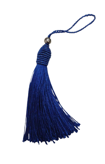 Franja - Azul com detalhe prata