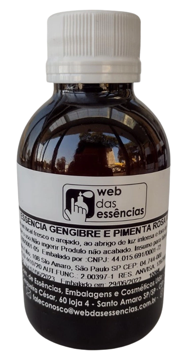 Essência cosmeticos para Vela - Gengibre com Pimenta Rosa - comprar online
