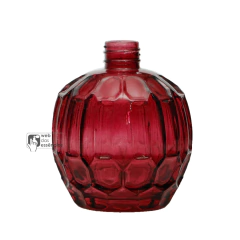 Vidro Globo Marsala - 400ml Rosca 28 - SKU 971 -