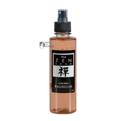 KIT ZEN ROOM BAUNILHA - 1 HOME SPRAY - 1 AROMATIZADOR - 1 AGUA PERFUMADA- 1 SABONETE LIQUIDO - SKU 1479 - Web das Essências
