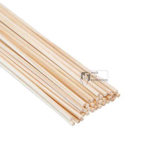 Varetas para aromatizador de ambiente - madeira - 13 cm