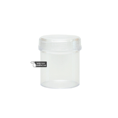 POTE CRISTAL ACRILICO COM TAMPA - TRANSPARENTE 90g - SKU 1801 -
