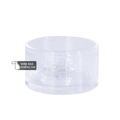 PORTA VELAS DETALHADO - REDONDO COM TAMPA MADEIRA - 8.5X5 - SKU 1768 - na internet