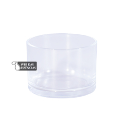 PORTA VELAS - REDONDO SEM TAMPA - 7X6.5 - SKU 1769 -