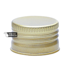 Tampa Alumínio - Dourada- Rosca 28/410 - SKU 632 - - comprar online