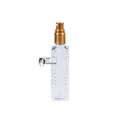 VIDRO PERFUME 15ML - COM VALVULA SPRAY DOURADA - SKU 1717 - - comprar online