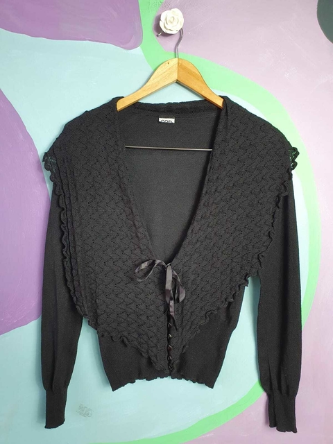 Cardigan Golinha Renda