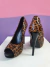 Peep Toe Oncinha