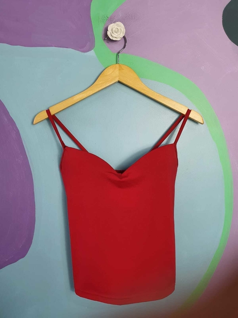 Blusa Alça Cereja