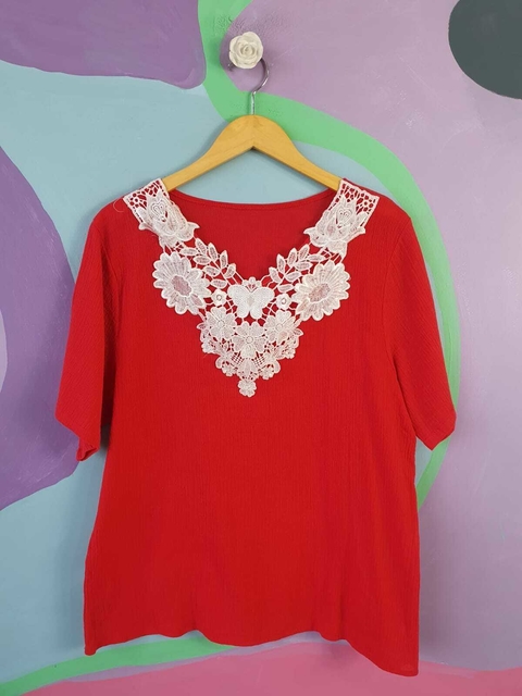 Bata com Renda Guipir