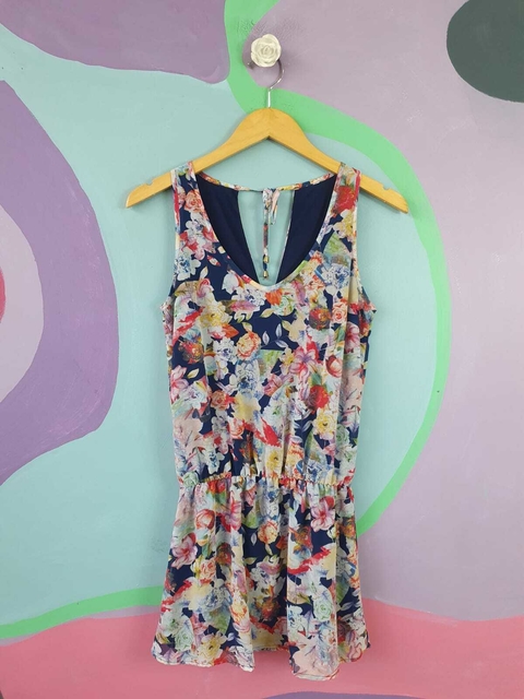 Vestido Floral Peplum