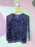 Blusa Manga Veludo Molhado