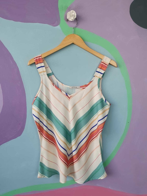 Blusa Alça Listras