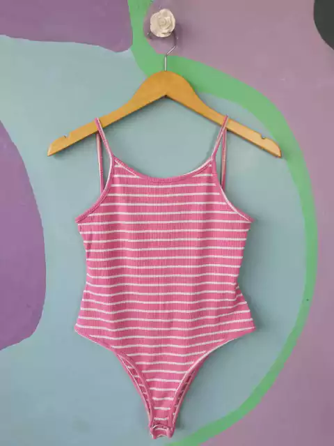 Body Alça Listradinho