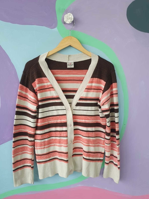 Suéter Listrado Hollister