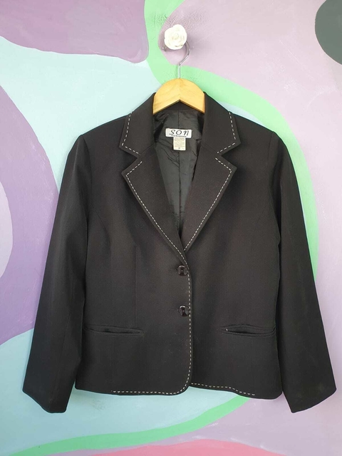 Blazer Alfaiataria Pesponto