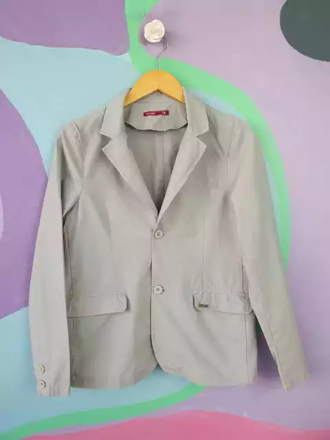 Blazer Sarjinha Cinza