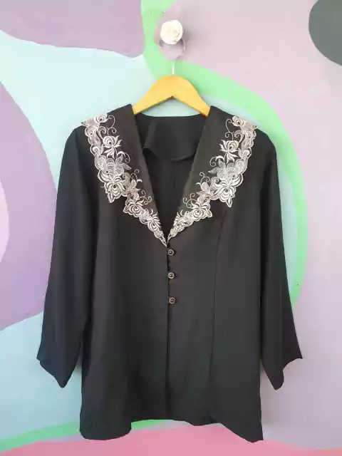 Tailler Crepe Bordado