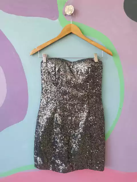 Vestido Paetês