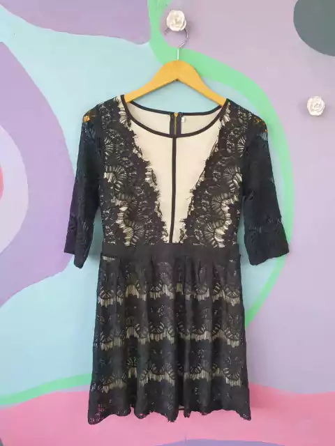 Vestido Godê Renda