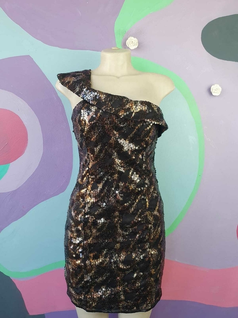 Vestido Tubinho Paetês