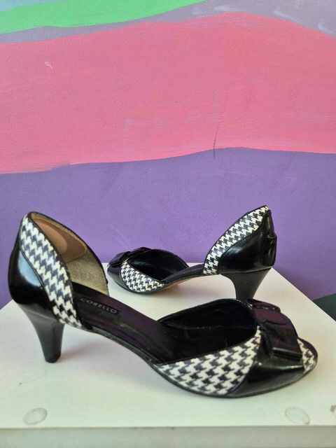 Peep Toe Xadrez Corello