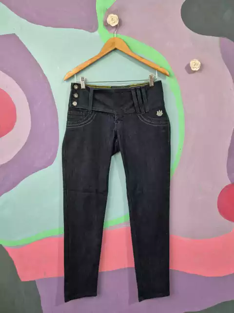 Calça Jeans Botões