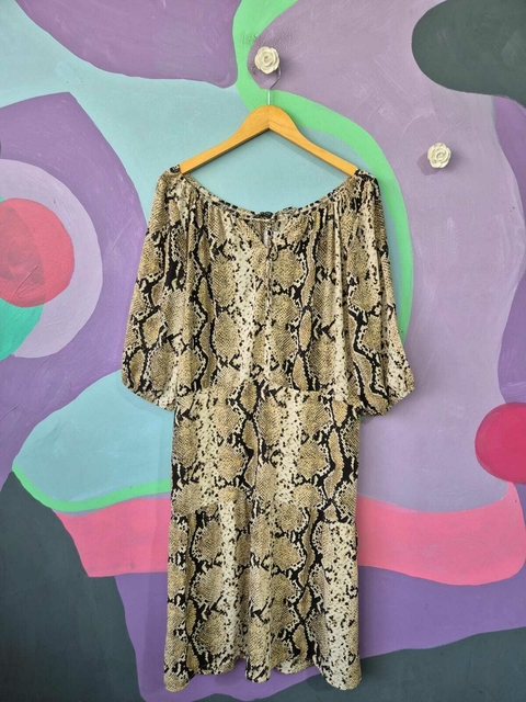 Vestido Pitón Plus Size