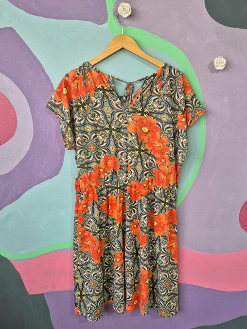 Vestido Floral Plus Size Marguerite