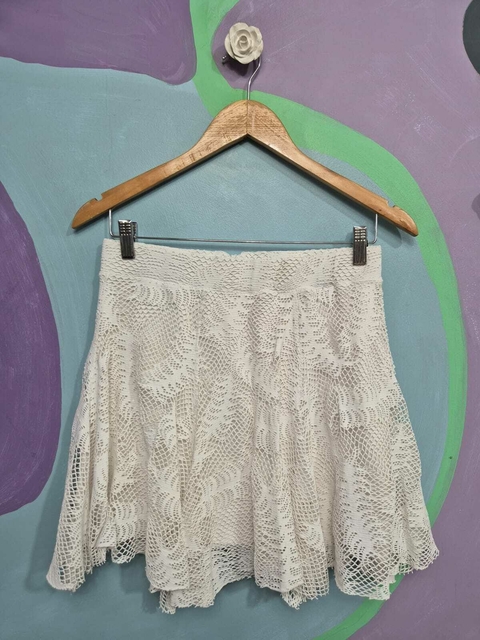 Saia Rendada Off White