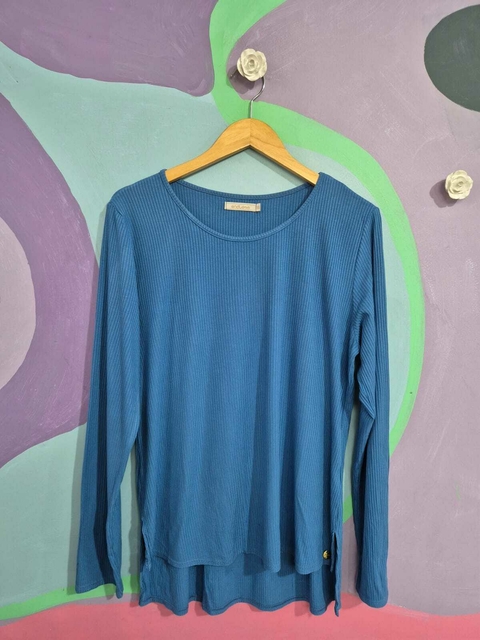 Blusa Básica Malha Canelada