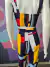 Conjunto Pantalona Cropped Mondrian - Eira e Beira Brechó
