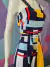 Conjunto Pantalona Cropped Mondrian