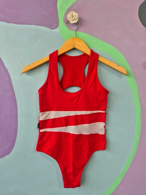 Body Tule Vermelho - comprar online