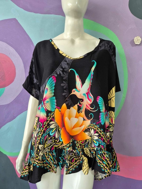Bata Ampla Beija Flor - comprar online