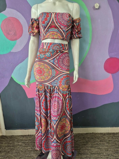 Conjunto Saia e Cropped - comprar online