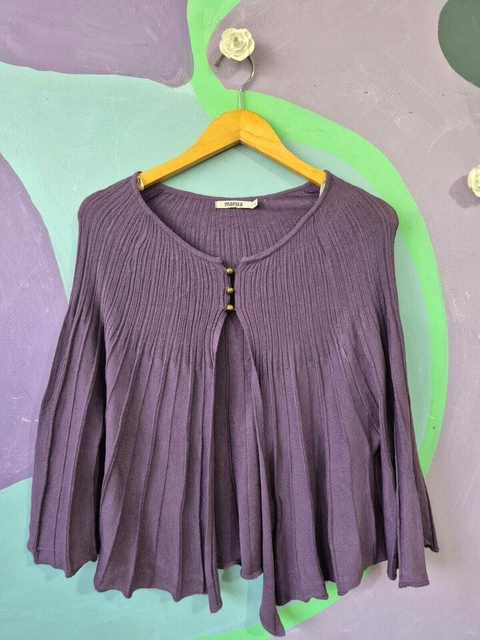 Cardigan Capa Roxinho - comprar online