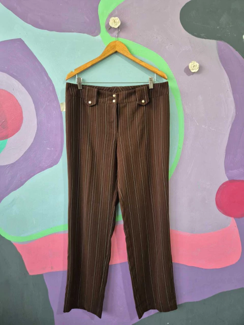 Calça Alfaiataria Riscadinha - comprar online