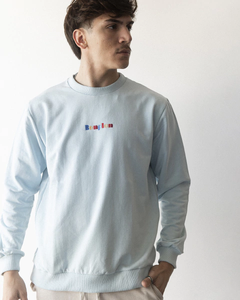 Buzo Learn Celeste - comprar online