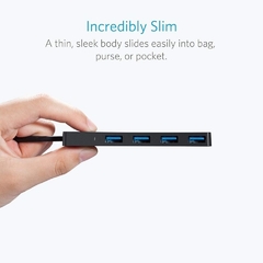 Hub 4 Puertos USB 3.0 Ultra Slim ANKER en internet