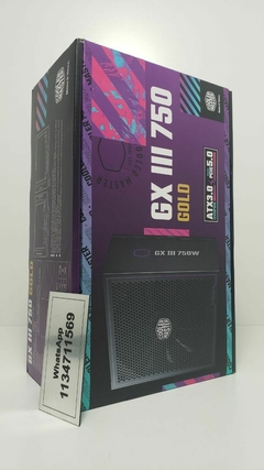 Fuente de Alimentacion Cooler Master Gold GX III 750 - comprar online