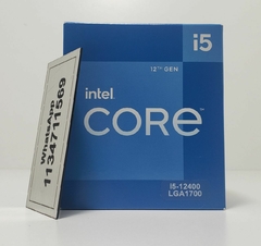 Intel i5 12400 Box - comprar online